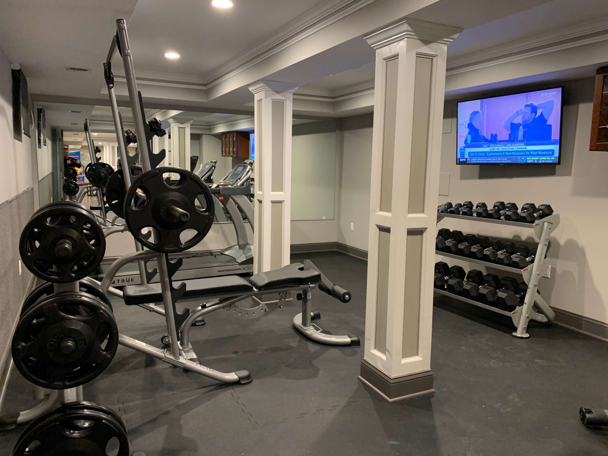 Home Gym - Finished Basements NJ